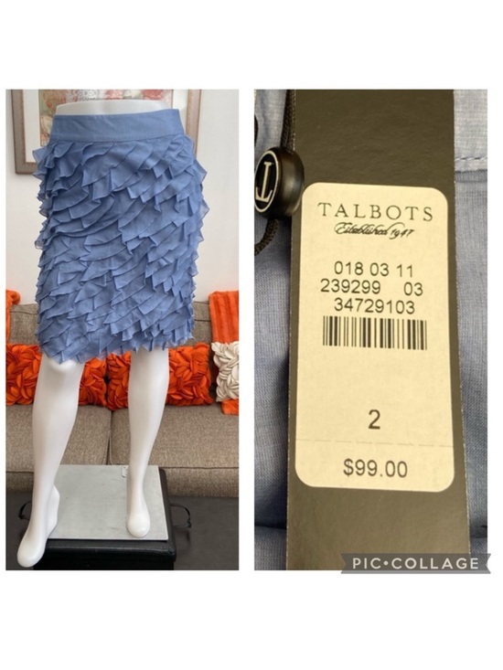 Talbots Dresses & Skirts - ❣️🆕Talbots Tiered Ruffled Skirt❣️